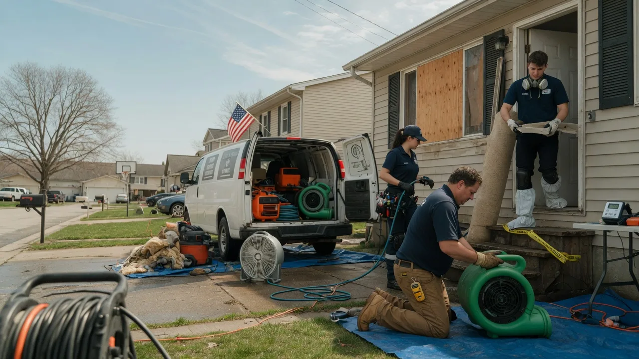 Water Damage Restoration in Fullerton, NE near me